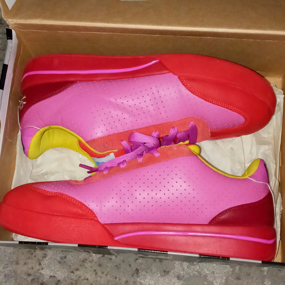 Reebok w/Pharrell Williams BBC Ice Cream Board Flips In RARE Pink Lemonade color